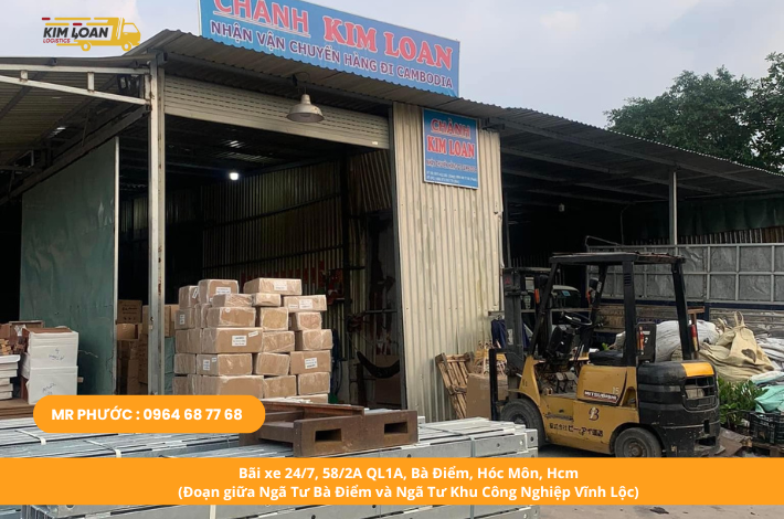 Vận chuyển hàng lẻ và hàng ghép đi Campuchia